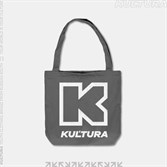 Шоппер КУЛЬТУРА "Logo", серый - фото 31506