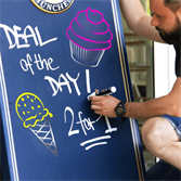 Molotow Маркер CHALK 628007 neon orange 15 мм - фото 31891