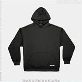 Худи КУЛЬТУРА oversize "basic" 2.0, с начесом, чёрный - фото 32483