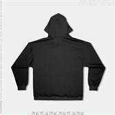 Худи КУЛЬТУРА oversize "basic" 2.0, с начесом, чёрный - фото 32484
