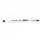 Y608 brush-маркер Fat&Skinny спиртовой двусторонний - фото 32537