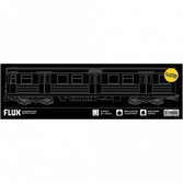 Скетчбук FLUX Stockholm subway 594x180mm 40страниц 170гр. - фото 32638