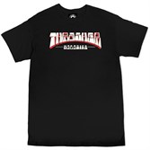 Thrasher футболка FIRME LOGO BLACK - фото 32698