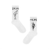 Волчок Носки ДЕЛЬФИН белый - фото 32785