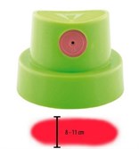 cap Level 4 светло-зеленый с розовой вставкой 3-10см - фото 32860