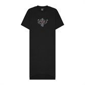 Волчок Платье-футболка ЛЕБЕДИ черный - фото 33343