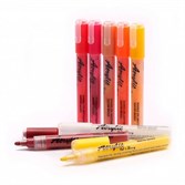 Fat&Skinny набор маркеров акриловых 5 мм / 2 мм fire 8 шт - фото 33891