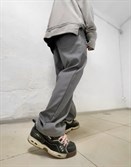 Широкие джинсовые брюки SoWhat? / серые - фото 33996