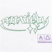 Горе Лонгслив ANXIETY LS TEE белый - фото 34055