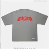 Футболка КУЛЬТУРА oversize,"Noir",  светло-серый - фото 34334