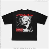 Футболка КУЛЬТУРА oversize,"Stranger",  черный - фото 34337