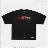 Футболка КУЛЬТУРА oversize,"Stranger",  черный - фото 34338