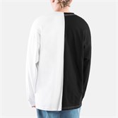 Горе Лонгслив VARPAN RLXD HLF LS TEE black/white - фото 34369