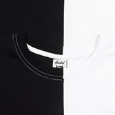 Горе Лонгслив VARPAN RLXD HLF LS TEE black/white - фото 34371