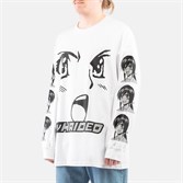 Горе Лонгслив ANGRY RLXD LS TEE белый - фото 34387