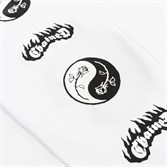 Горе Лонгслив YIN YANG белый - фото 34524