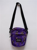 Сумка СЕВЕР - мессенджер «СКЕЛЕТЫ» фиолетовый - фото 34602