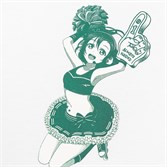 Горе футболка CHEERLEADER RGLR TEE белый - фото 35181