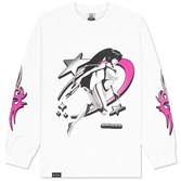 Горе лонгслив STARDUST RLXD LS TEE белый - фото 35197