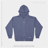 Зиппер КУЛЬТУРА oversize  "basic", синий - фото 35410