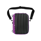 Сумка через плечо ТАЙНА PUF: Фиол./Чер. - фото 35980