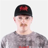 Бейсболка Горе BLK MTL LOGO FF DAD CAP black/red.emb - фото 36402