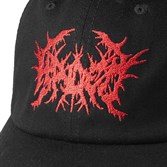 Бейсболка Горе BLK MTL LOGO FF DAD CAP black/red.emb - фото 36406