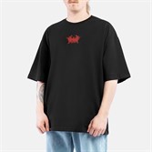 Футболка Горе BLK MTL LOGO RLXD SPLTB TEE black/red.emb - фото 37009