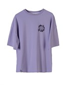 Футболка БОРДШОП#1 фиолетовая Planet мини лого - фото 37413
