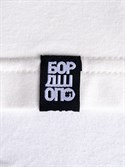 Футболка БОРДШОП#1  белая БОРД - фото 37501