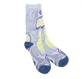Носки RIPNDIP Hypnotic Socks Grey / Lavender / Neon - фото 37629