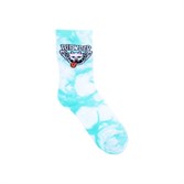 Носки RIPNDIP Big Smile Socks Aqua / Black Tie Dye - фото 37637