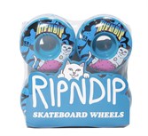 Колеса для скейтборда RIPNDIP Psychedelic Wheels Blue 52мм - фото 37665