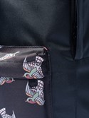 Рюкзак Oldy принт карман (черный, ласточки) - фото 37765