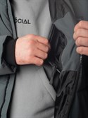 Куртка Anti Social серая Down Jacket - фото 39250