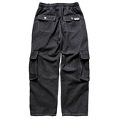 Широкие карго джинсы Sowhat / черный - фото 39806