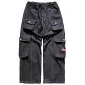 Широкие карго джинсы Sowhat / черный - фото 39811