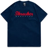 Футболка Thrasher SCRIPT синий - фото 40054