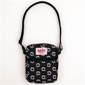 Сумка-мессенджер Oldy черный,челюсти - фото 40379