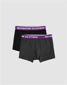 Трусы ANTEATER Boxers-black-grey - фото 40524