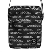 Cумка мессенджер Anti Socialчерная Bar logo Antisocial - фото 40577