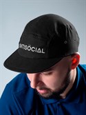 Кепка Anti Social черная 5 panel reflective logo - фото 40600