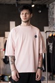 Футболка Бордшоп#1 Цветок Фиолетовый. розовая - фото 40745