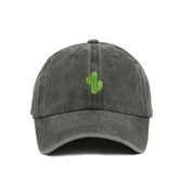 Бейсболка Бордшоп#1 Кактус матовый серый/хаки - фото 40854