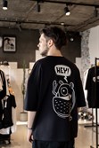 Футболка БОРДШОП#1 HEY left черный - фото 42824