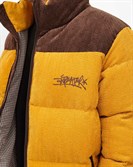 Куртка ANTEATER Downjacket-Vlvt-Combo-Yellow - фото 43337