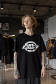 Футболка Dickies Short Sleeve Relaxed Fit Graphic T-Shirt Black/White - фото 43859