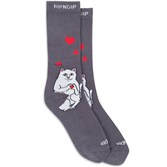 Носки RIPNDIP Nerm Love Socks Charcoal - фото 44420