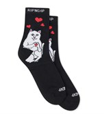 Носки RIPNDIP Nermal Love Mid Socks Black - фото 44437