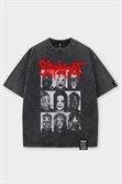 Футболка SHMOT "SLIPKNOT", GARMENT DYE черный - фото 45239